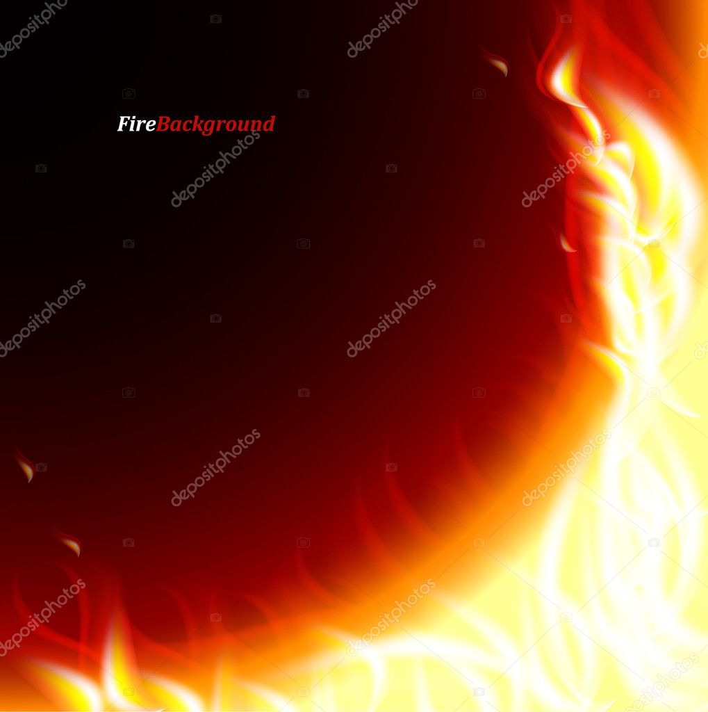 Abstrato suave queimadura chama fogo vetor fundo imagem vetorial de  VikaSuh© 6308866
