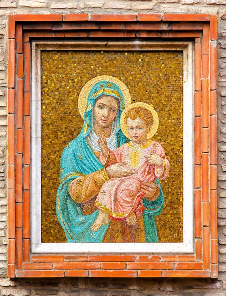 Maria ikona — Zdjęcie stockowe