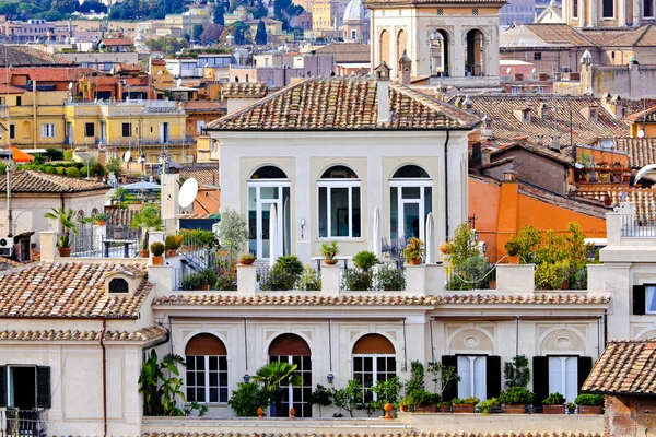 Rome rooftop apartment — Stok fotoğraf