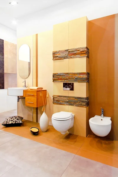 Marmor toalett — Stockfoto