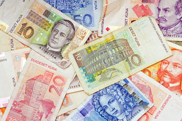 Kroatiska valutan — Stockfoto