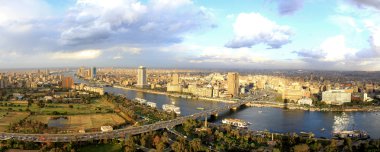 Cairo panorama clipart