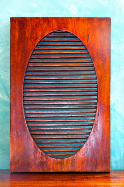 Oval wood — Stock Photo, Image