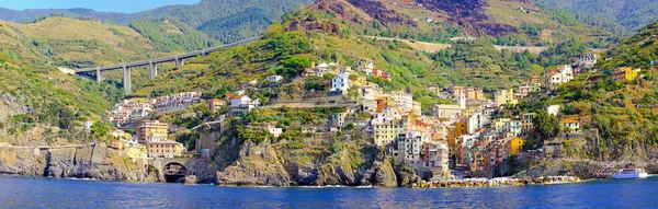 Riomaggiore coast — Stock Photo, Image