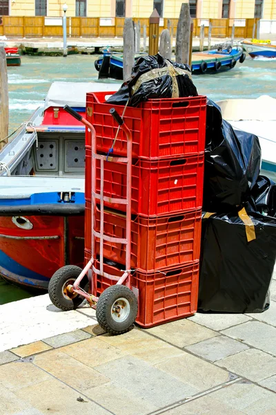 Venice delivery — Stock Photo, Image