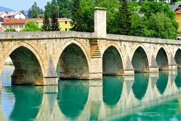 Drina-Brücke — Stockfoto