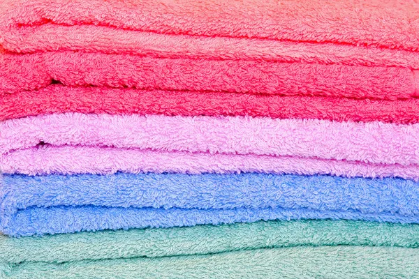 Pastel towels — Stock Photo, Image