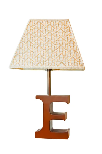 E lamp — Stock Photo, Image