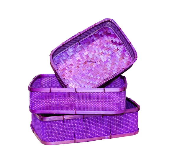 Фіолетовий кошики — стокове фото