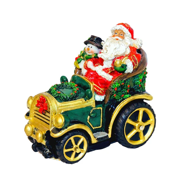Kerstmis auto — Stockfoto