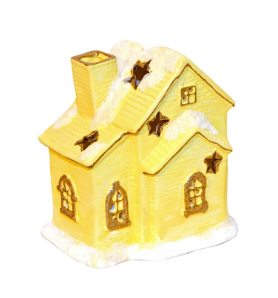 Gele huis — Stockfoto