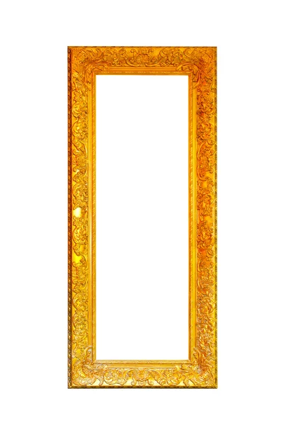 Gold luxury frame — Stock Photo, Image