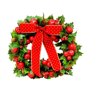 Christmas wreath clipart