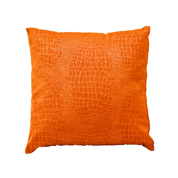 Orange pillow — стокове фото