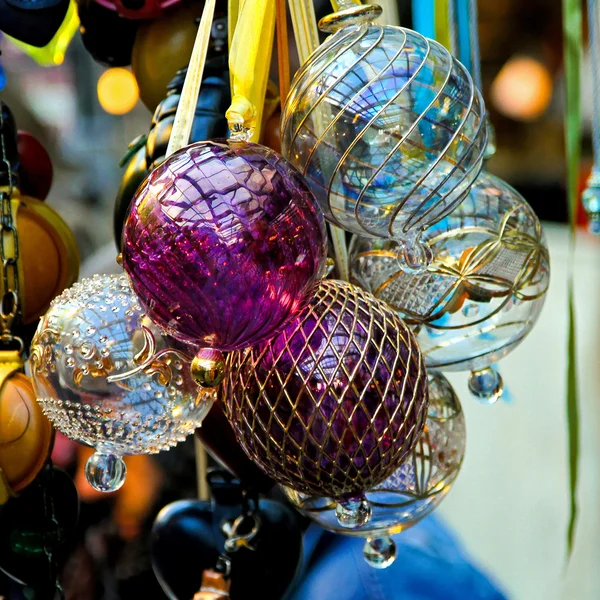 Ornamenti di vetro — Foto Stock