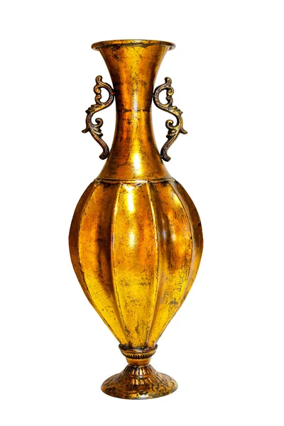 Vaso dourado — Fotografia de Stock