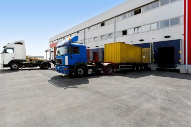 Unloading trucks