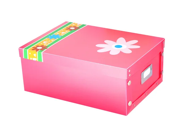 ピンク色のボックス — ストック写真