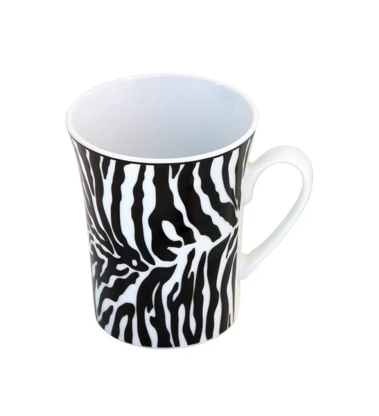 Zebra cup — Stockfoto