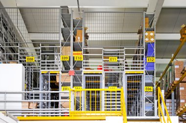 Warehouse cage clipart