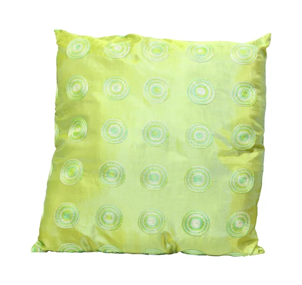 Travesseiro verde — Fotografia de Stock