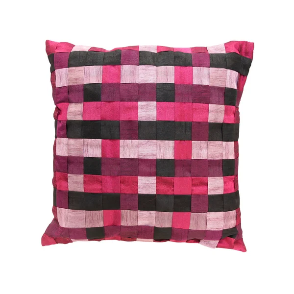 Check pattern pillow — Stock Photo, Image