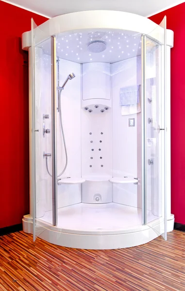 Sprchové kabiny rohové — Stock fotografie