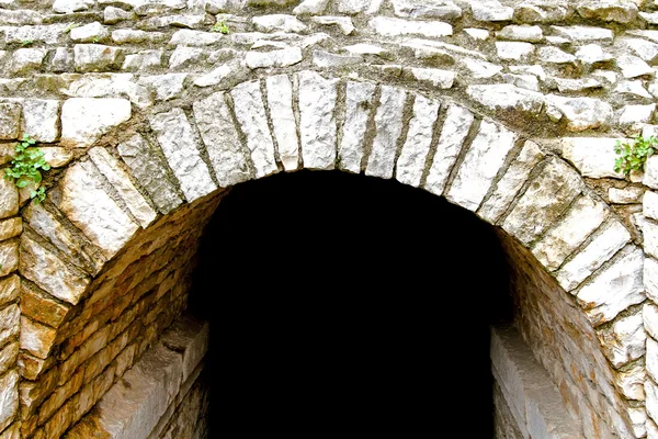 Geef Naar Verborgen Tunnels Binnen Oude Romeinse Colosseum — Stockfoto