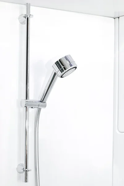 Vasúti Fürdőszobában Modern Zuhanyzó Fogantyú — Stock Fotó