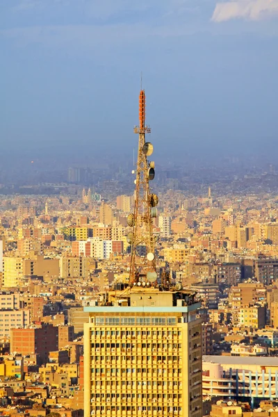 Egypte tv station — Stockfoto