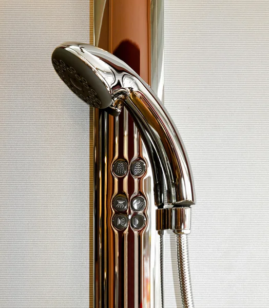 Digital shower handle — Stock Photo, Image