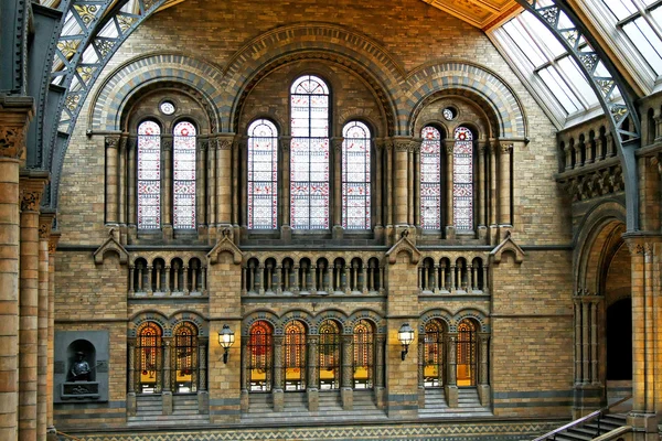 Vue Intérieure Fenêtres Bâtiments Très Anciens — Photo