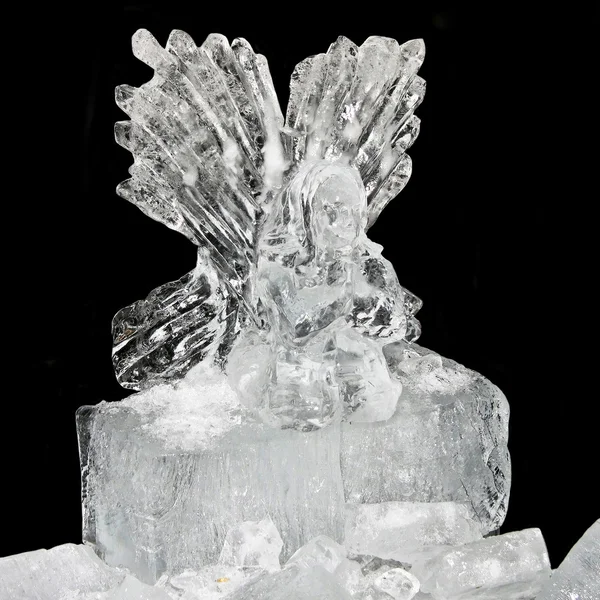 Anjo no gelo — Fotografia de Stock