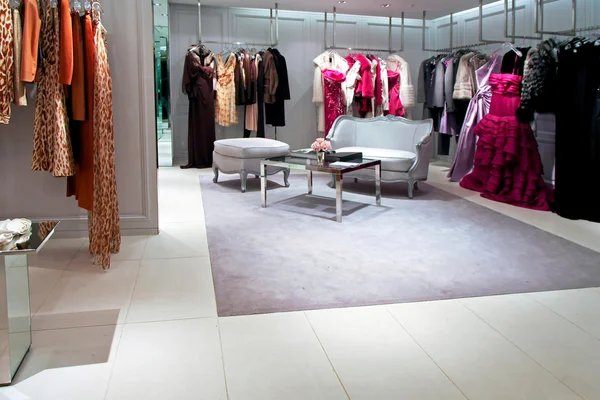 Interior Shot Designer Shop Woman Cloth — Stock Photo, Image