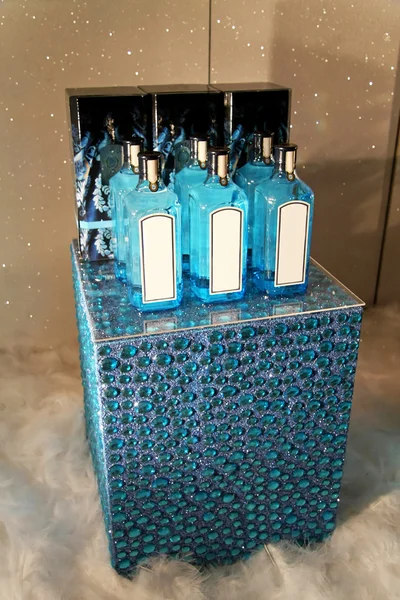 Blue bottles — Stock Photo, Image