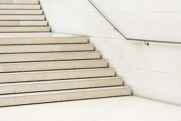 Close Shot White Marble Stairs — Stock Photo, Image