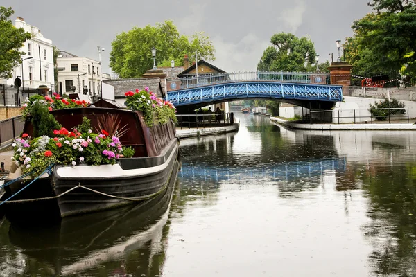 Kanal bridge — Stockfoto