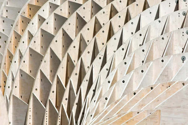 Zár Megjelöl Szemcsésedik Ból Geometriai Fából Készült Szerkezetek — Stock Fotó