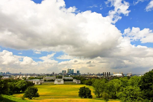Panorama de Greenwich — Fotografia de Stock