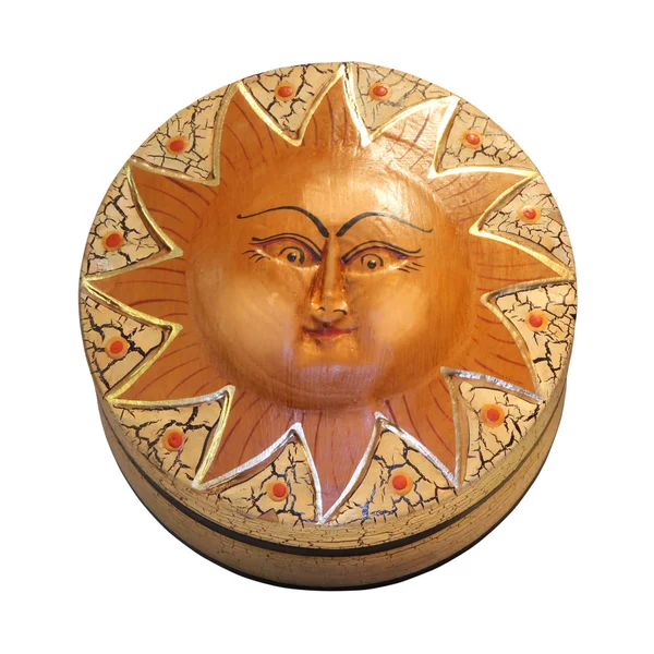 Círculo de sol caixa — Fotografia de Stock