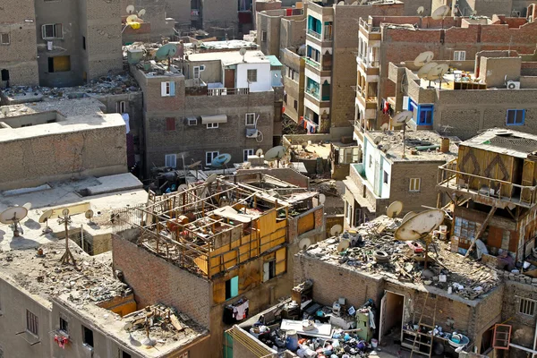 Каирская грязь и мусор — стоковое фото