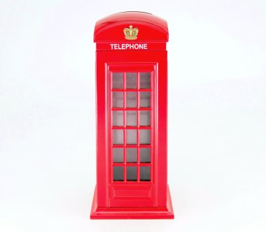 Telephone box clipart