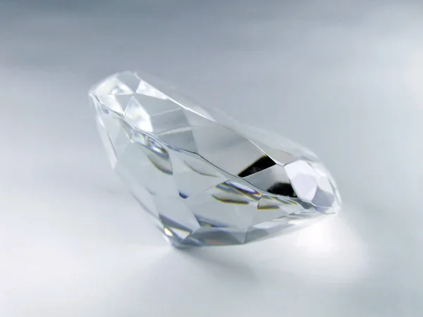 Legjobb Ajándék Egy Nagy Fényes Gyémánt — Stock Fotó