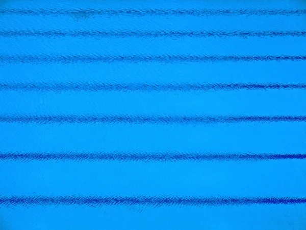 Swimming pool parallel stripes — Stock Photo, Image