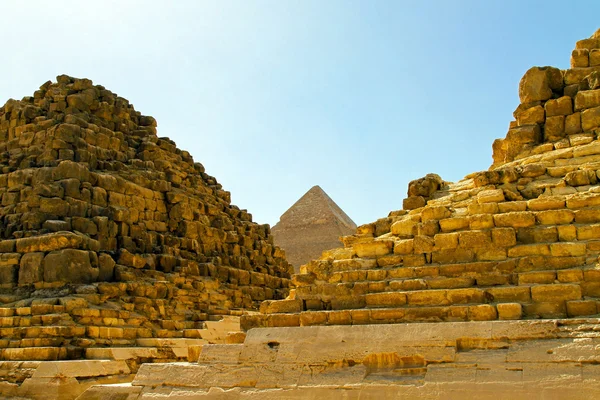 Ερείπια πυραμίδας — Φωτογραφία Αρχείου