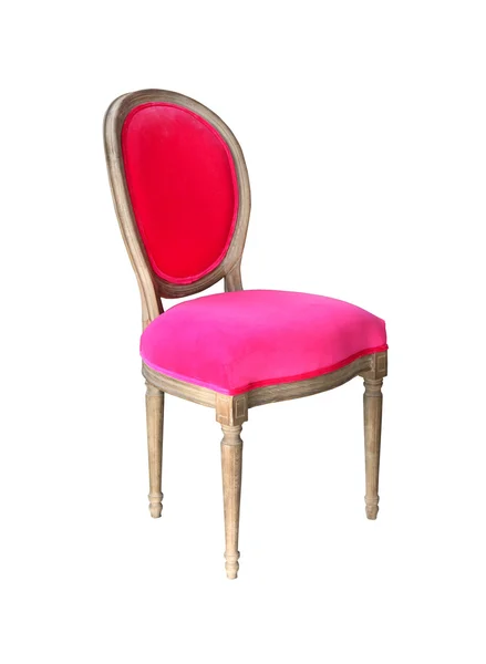 Рожевий стілець — стокове фото