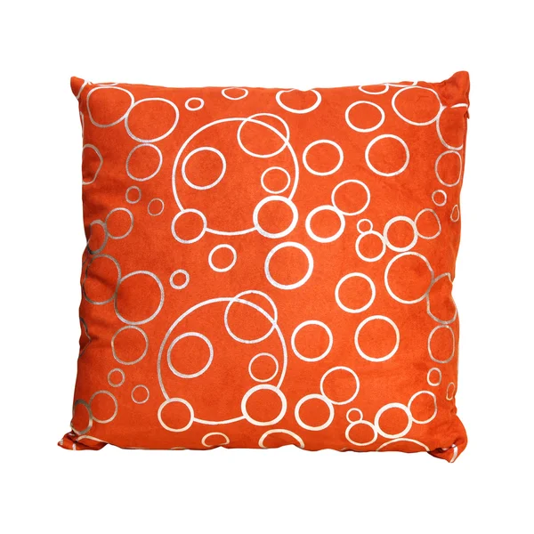 オレンジ色の枕 — ストック写真