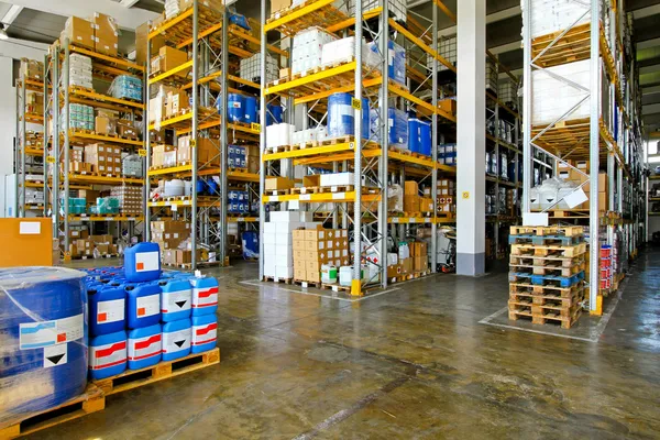 The image with Chemical warehouse — Stock Photo, Image