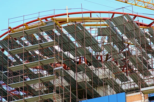 Construction scaffoldings — Stock Photo, Image