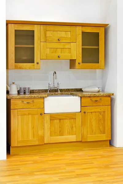 Cucina in legno — Foto Stock